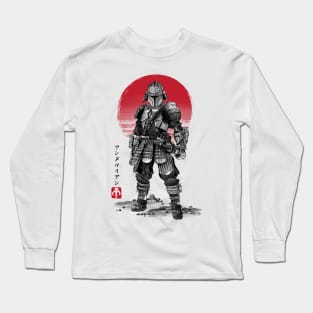 Lone Ronin sumi-e Long Sleeve T-Shirt